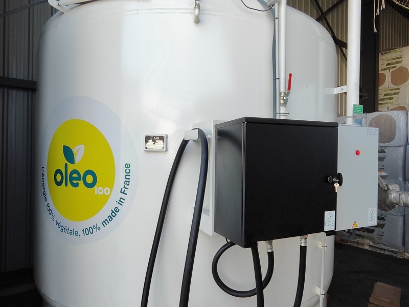 kenzaï fait le choix du biocarburant Oleo100 comme carburant poids lourd, une alternative au gazole pour rouler avec une énergie végétale