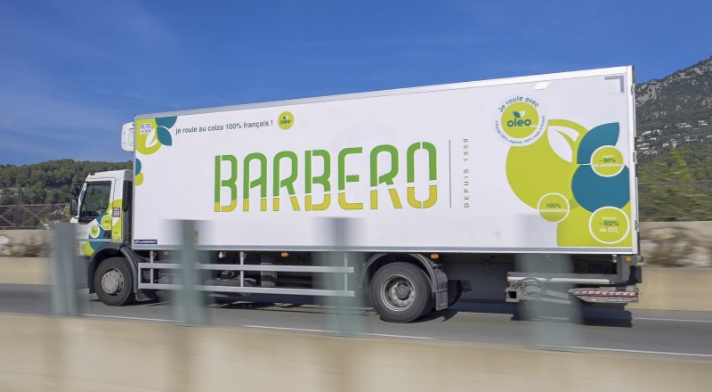 Les Transports BARBERO décarbone leur flotte avec Oleo100