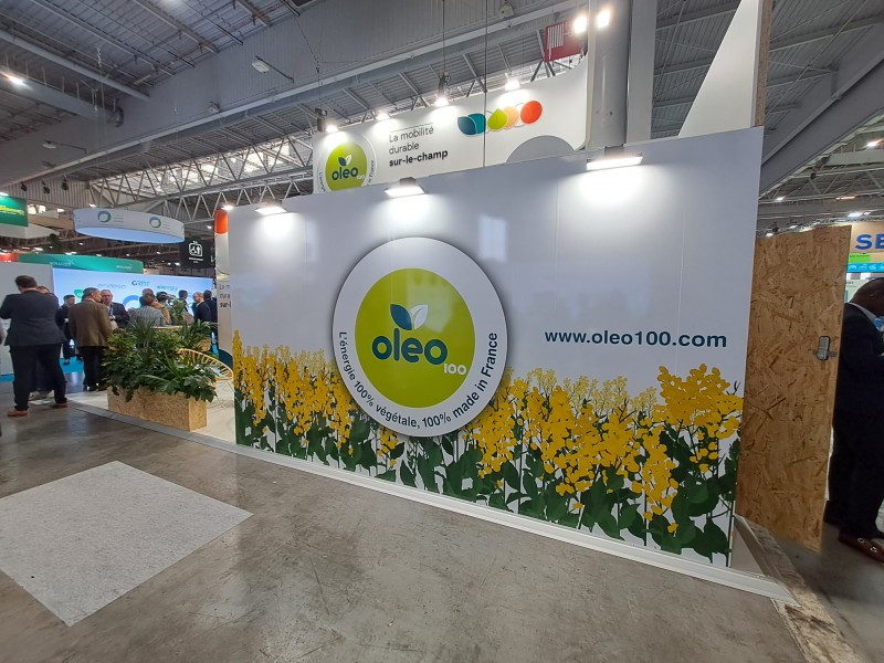 le colza permet de produire l'énergie végétale Oleo100, biocarburant alternatif